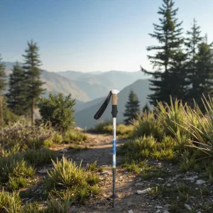 عصا ألبينستوكس محمولة . Portable Alpenstocks Fiberglass