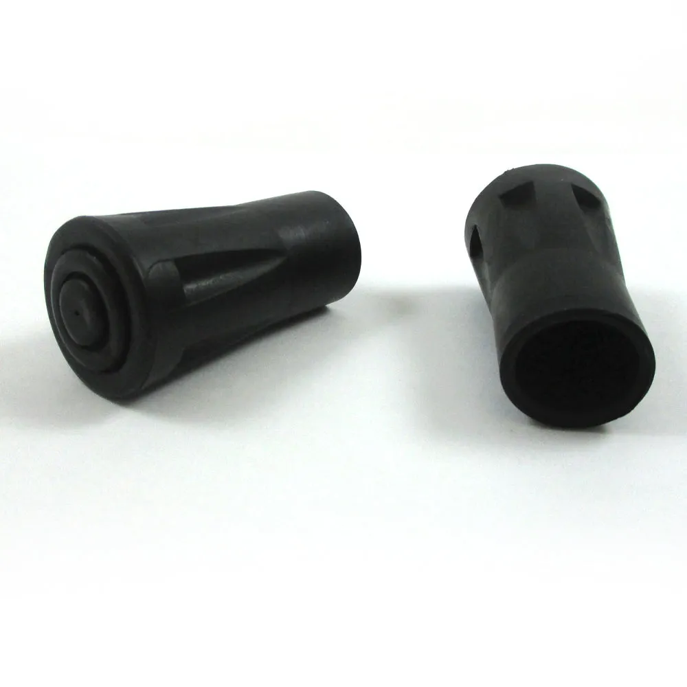 4 Reinforced Rubber Tips End Cap Hammers Trekking Pole Hiking Walking Stick Cane