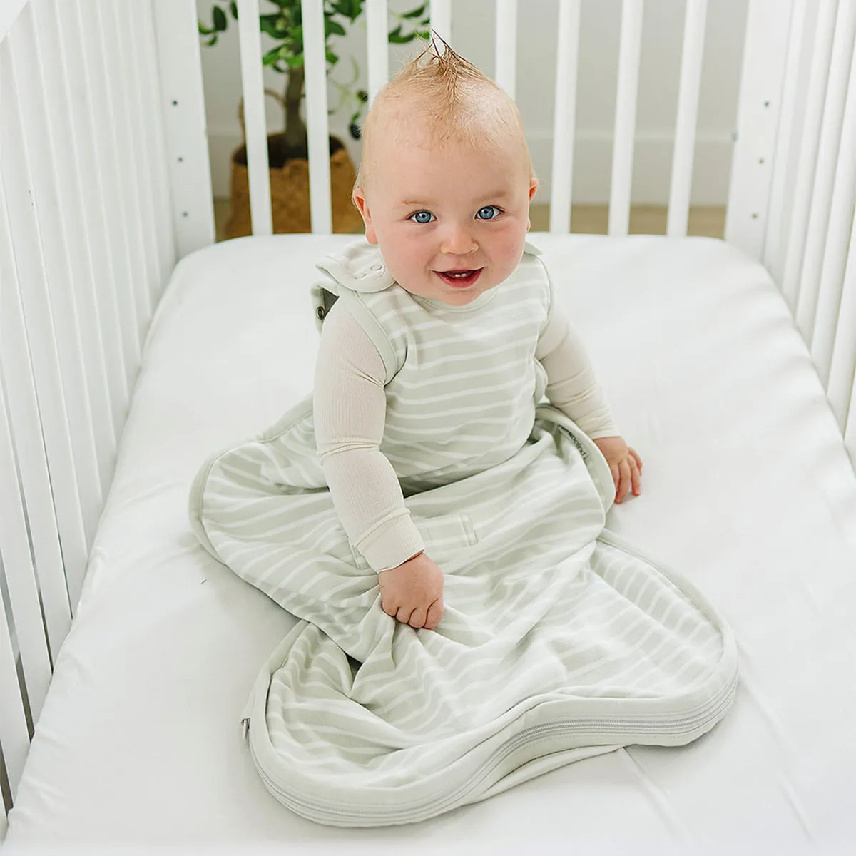 4 Season® Ultimate Toddler Sleep Bag, Merino Wool & Organic Cotton, 2 - 4 Years, Birch Gray