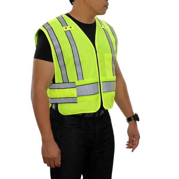 551STLM 4PT Breakaway Woven Poly Public Safety Tactical Vest