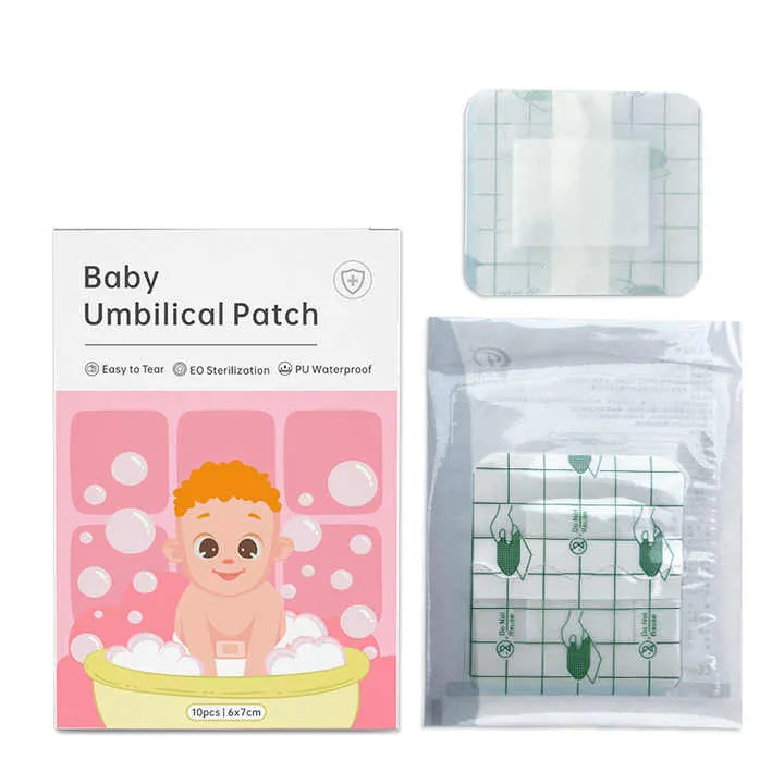 Baby Waterproof Infant Navel Patchلا-ملصق لاصق مقاوم
