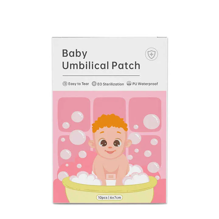 Baby Waterproof Infant Navel Patchلا-ملصق لاصق مقاوم
