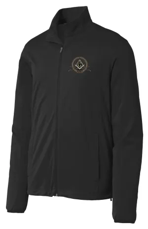 DIS - J717 - BLACK Lightweight Softshell Jacket