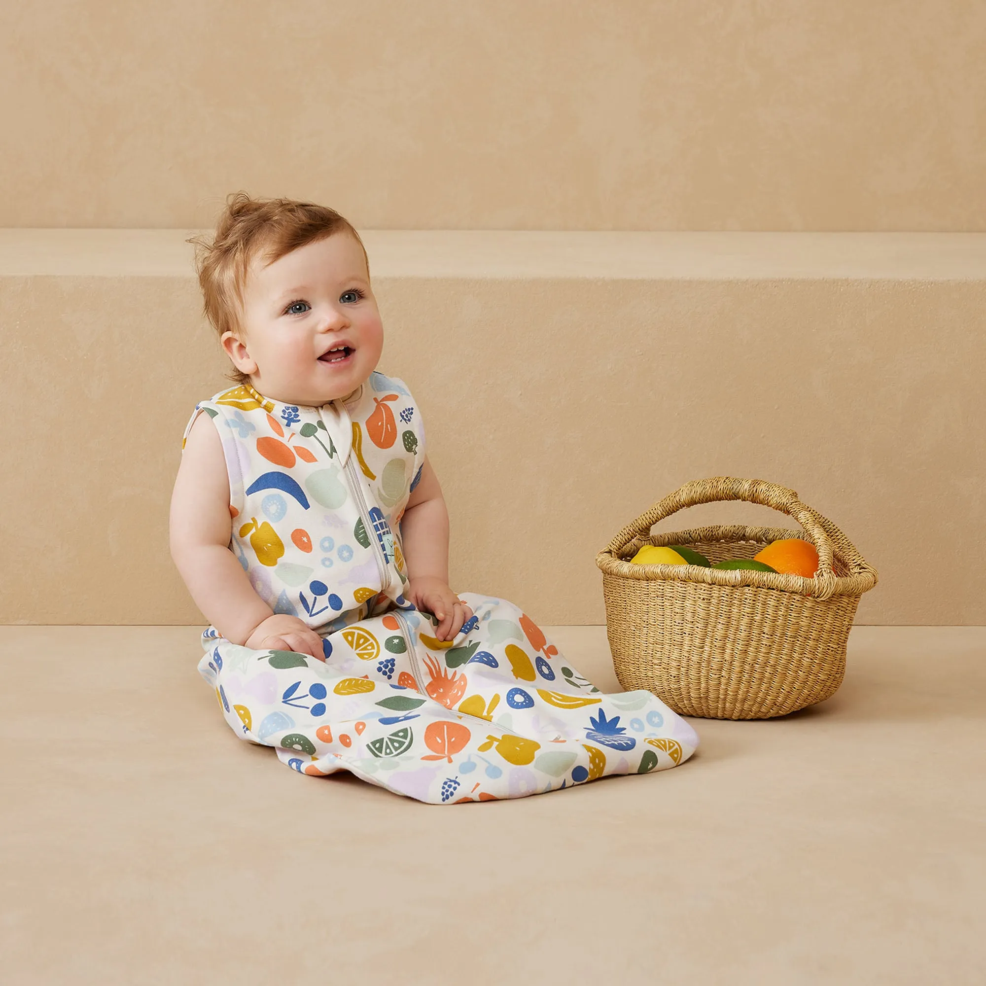 ergoPouch Jersey Sleeping Bag  0.2 TOG - Fruit Salad