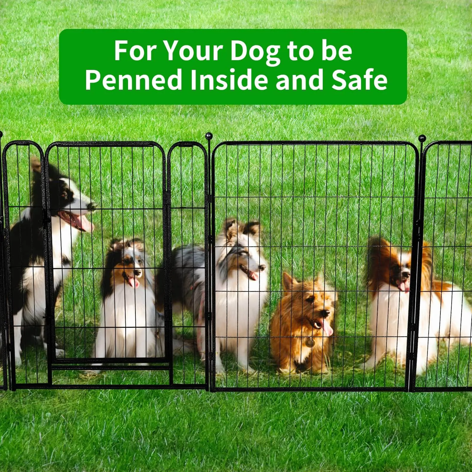 Heavy Duty Dog Playpen 32"W Indoor Outdoor