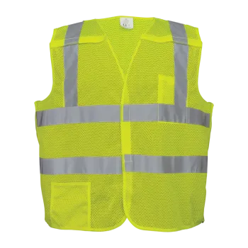 High-Visibility Polyester Breakaway Safety Vest