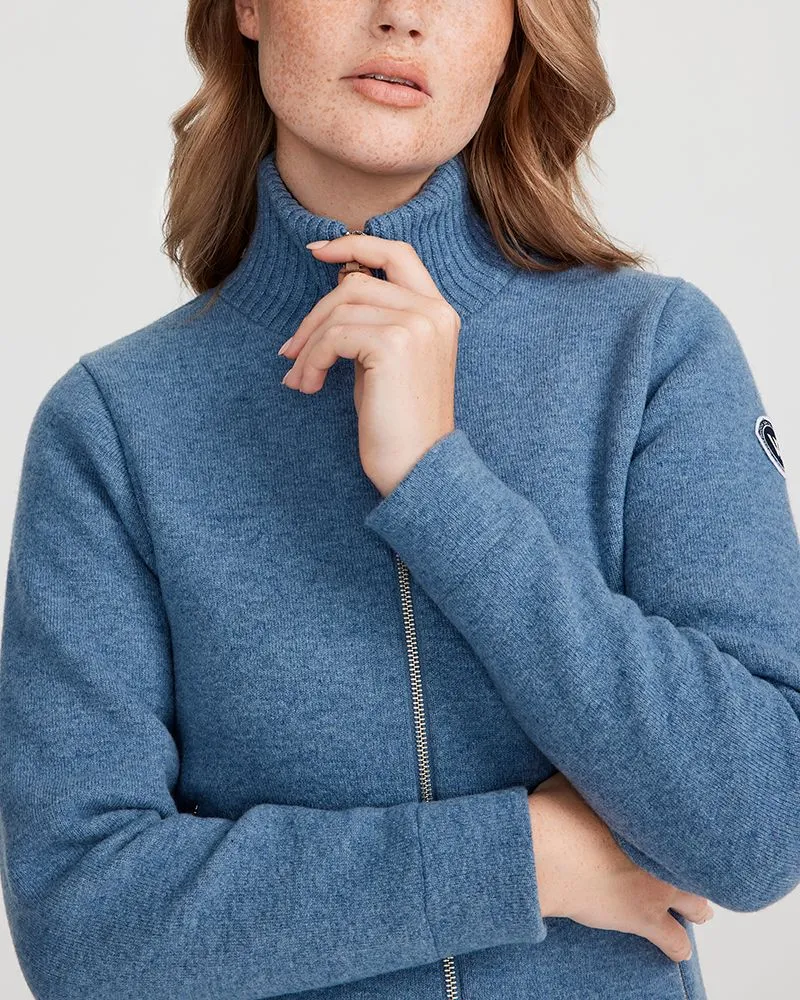 Holebrook Claire Womens Fullzip Windproof Fade Blue