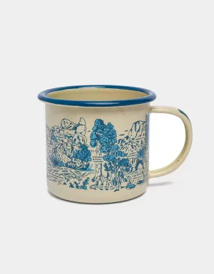 Leave it Better Parks Enamel Mug - Off White