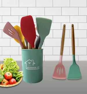 Silicone Cookware Set-مجموعة أدوات طهي