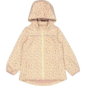 Softshell Jacket Gilda - soft beige flowers